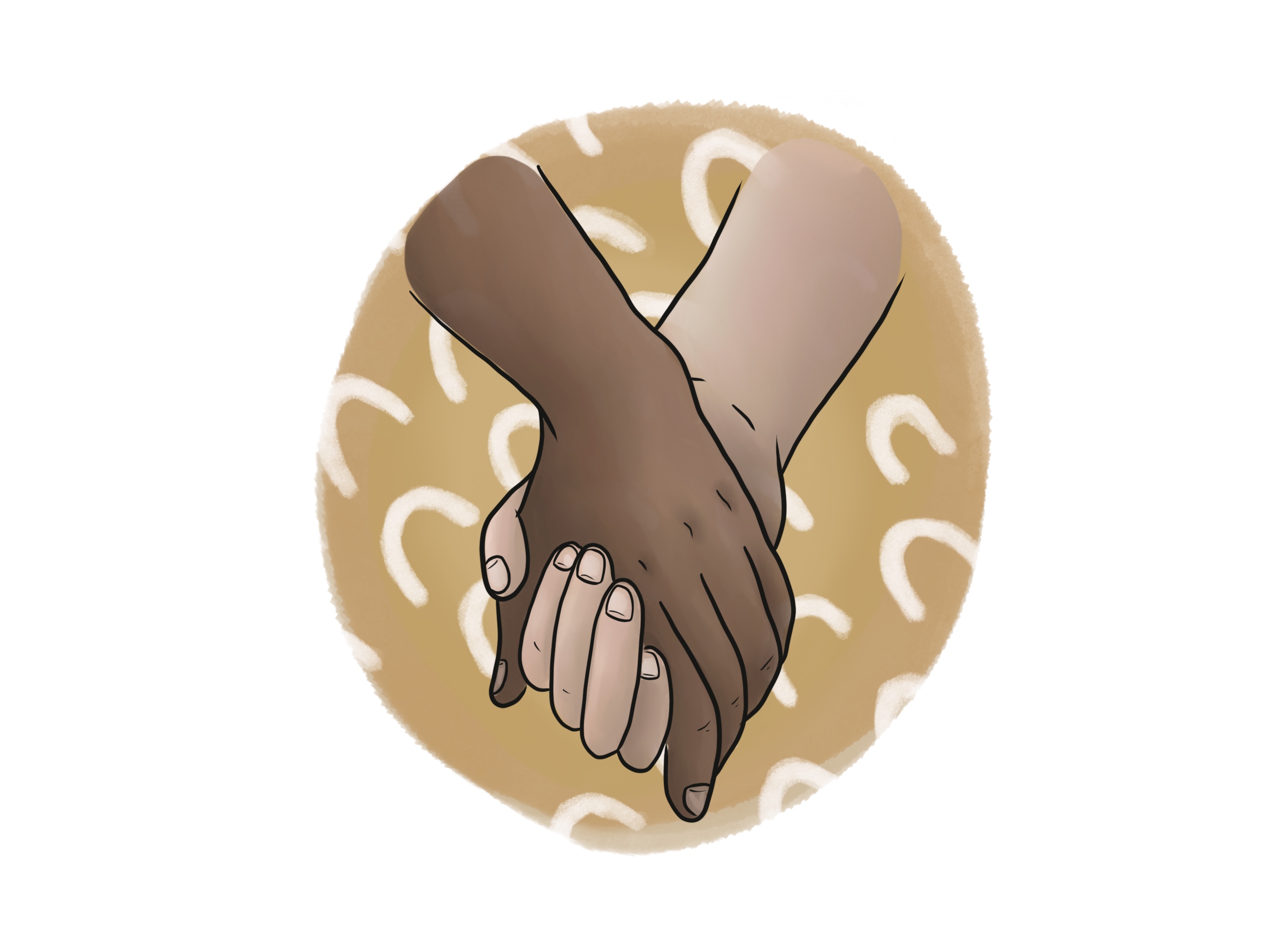 Hands holding